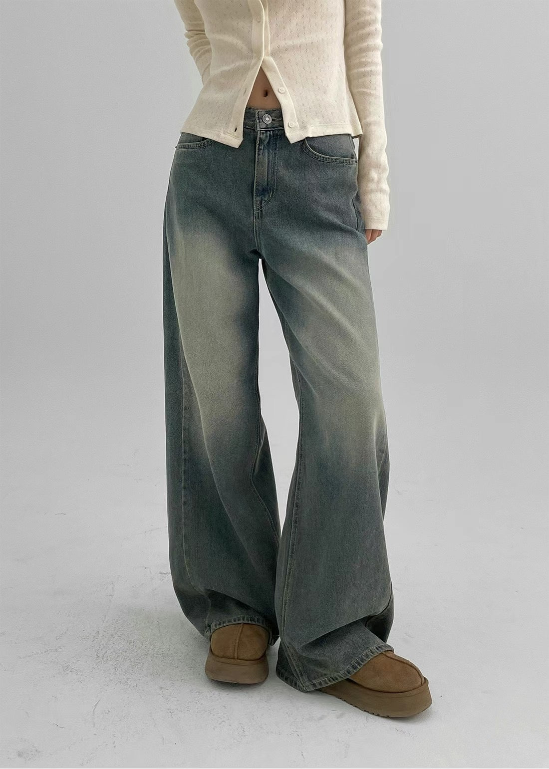 Higher Washed Jeans