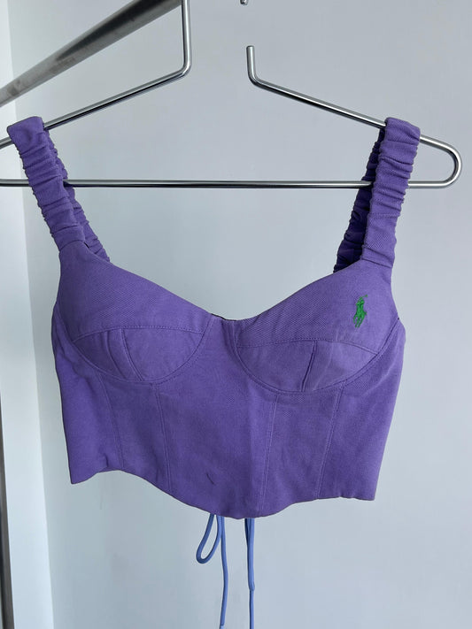 Vintage Remade POLO ND Corset with pad