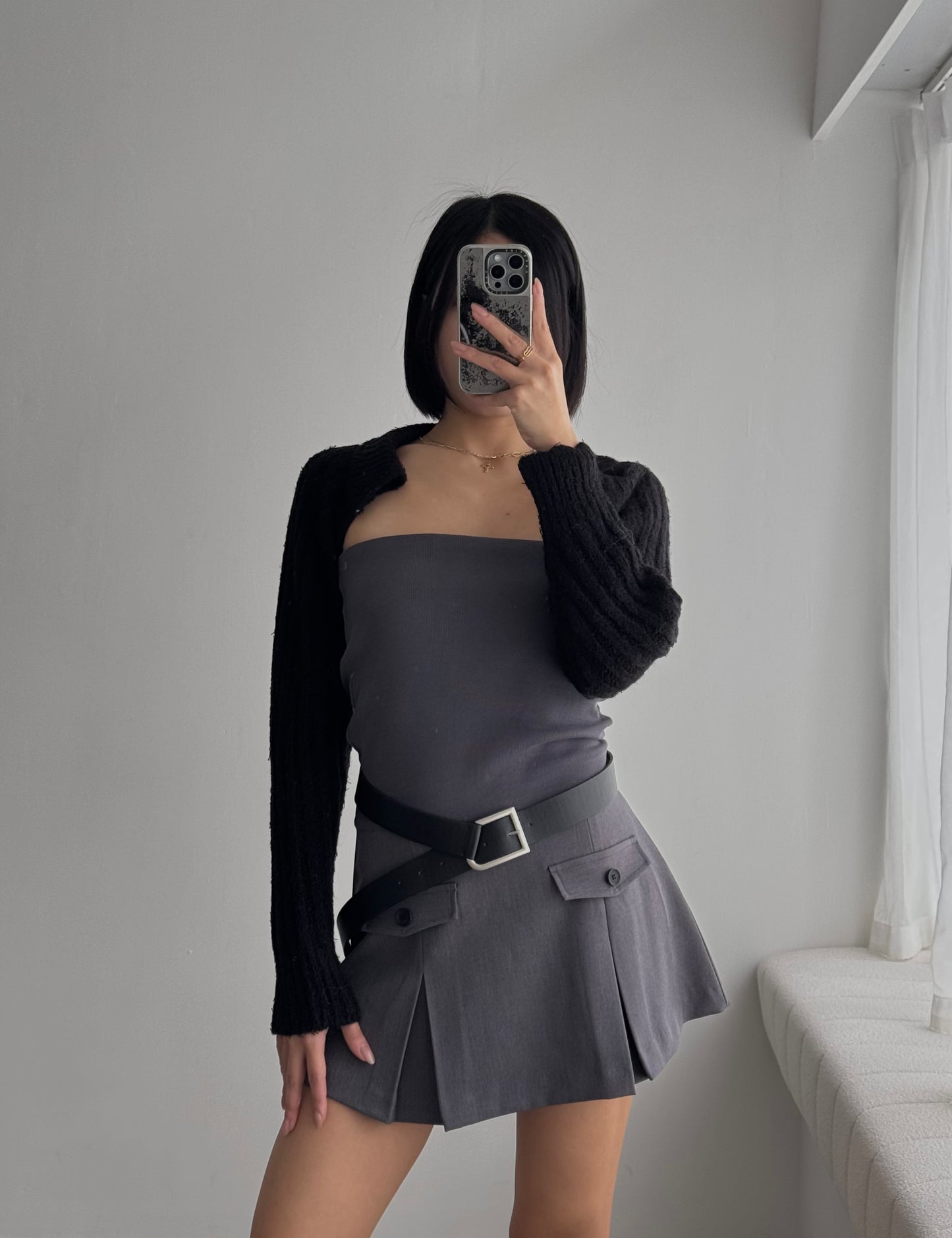 Crop Knit Cardigan