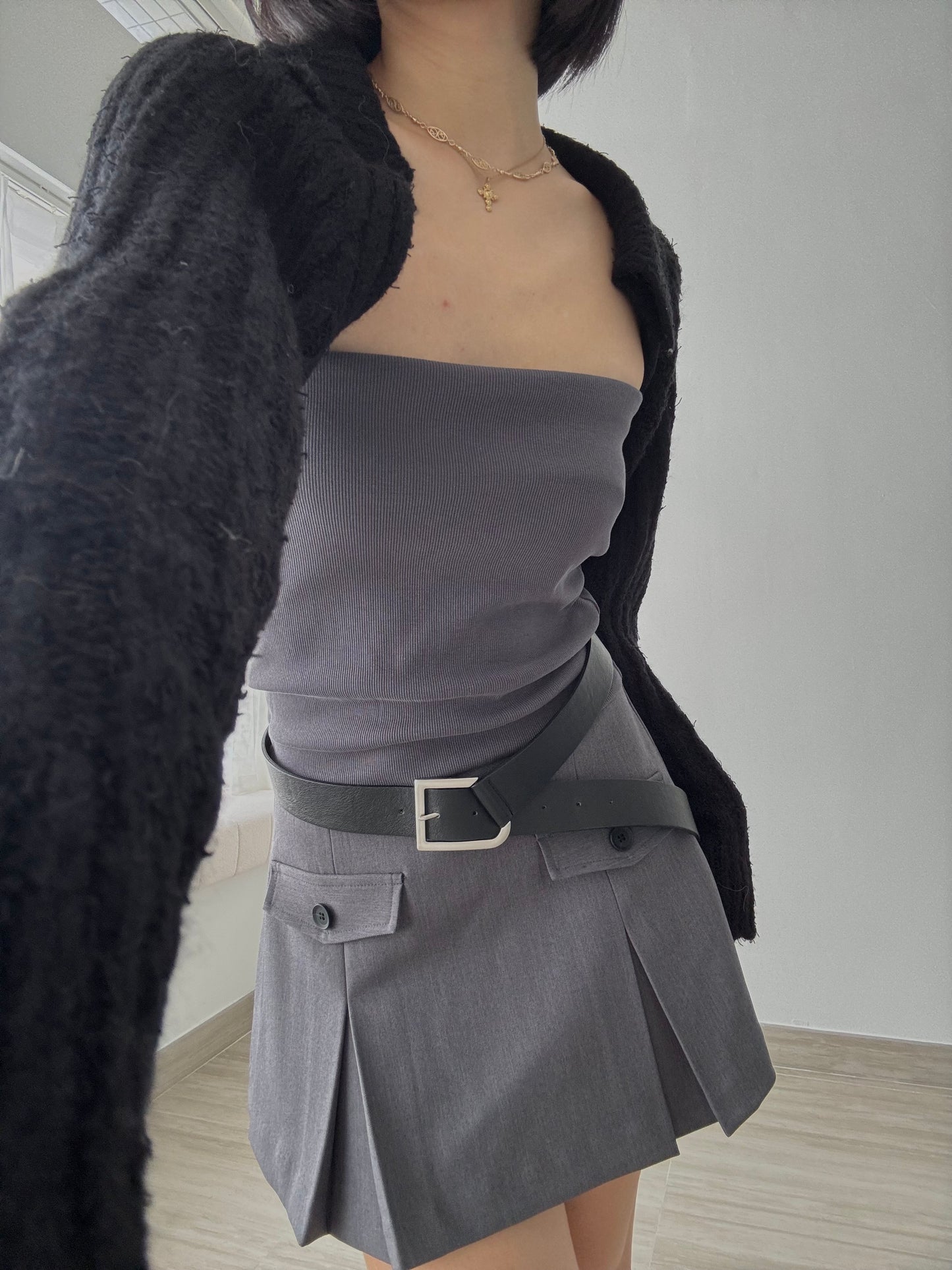 Crop Knit Cardigan