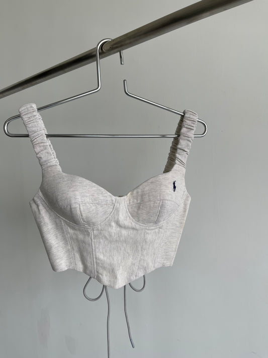 Vintage Remade POLO ND Corset with pad