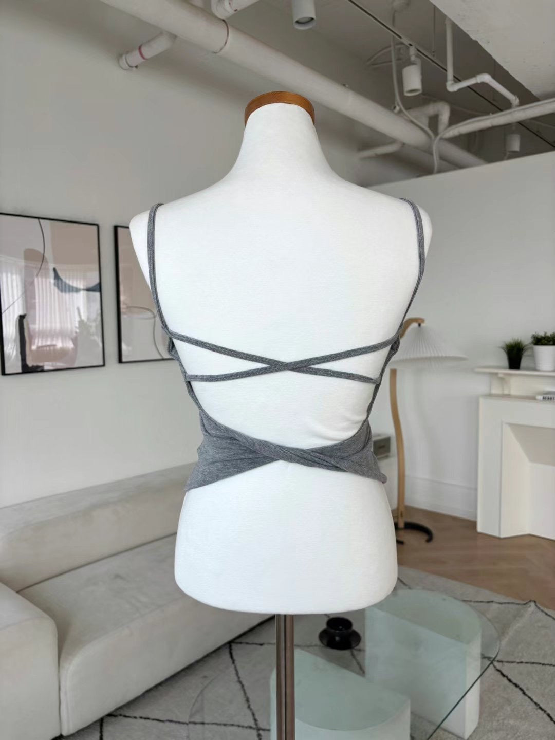 Cross Tank With Pad