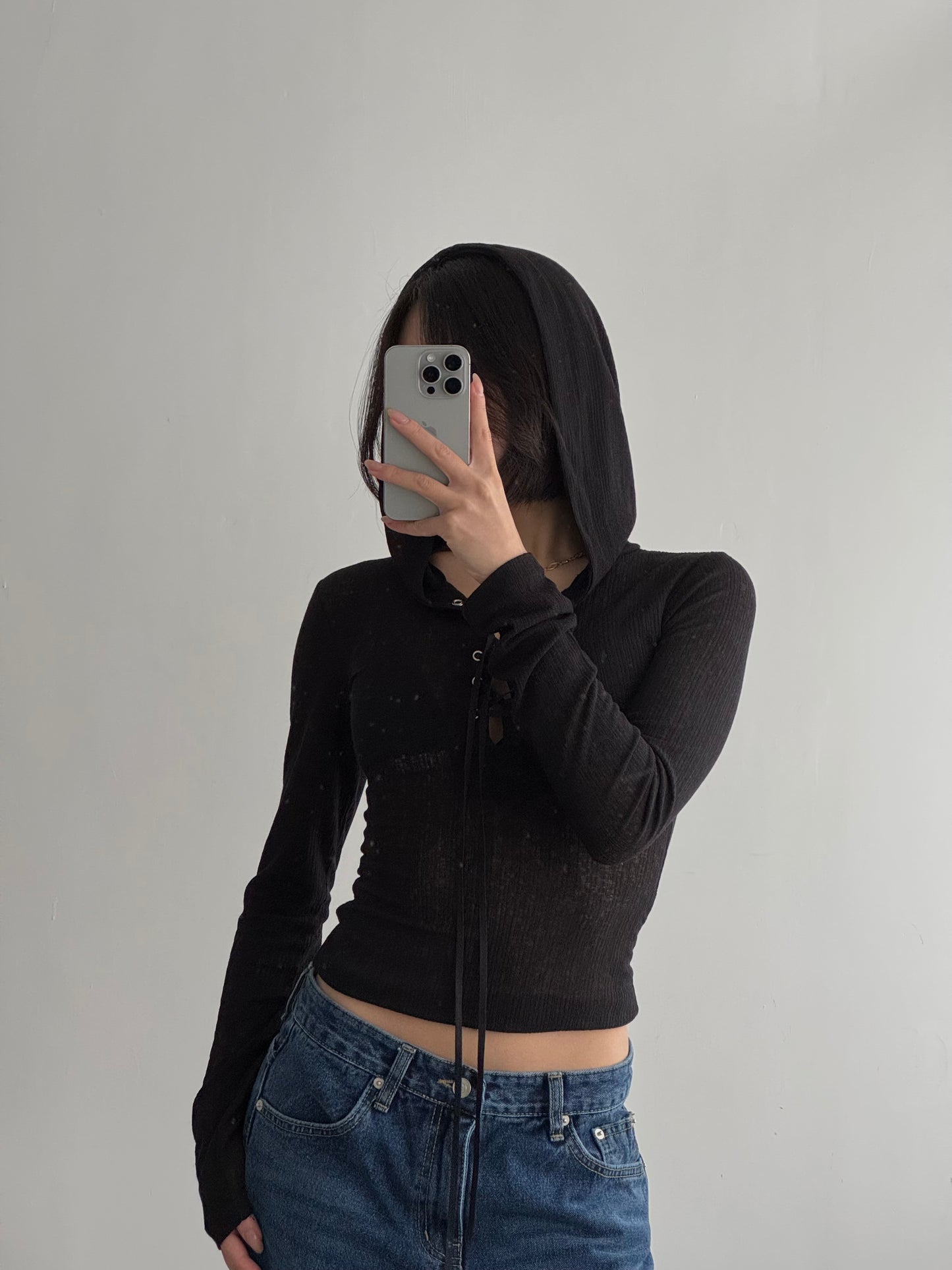 See Through Hoodie