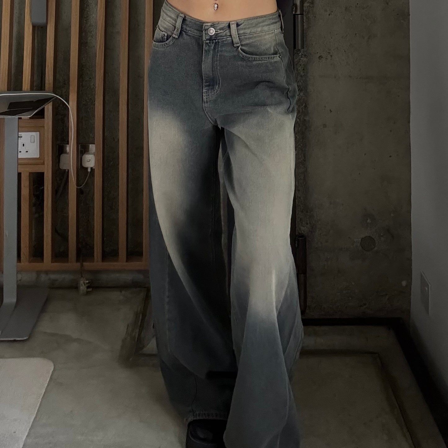 Higher Washed Jeans