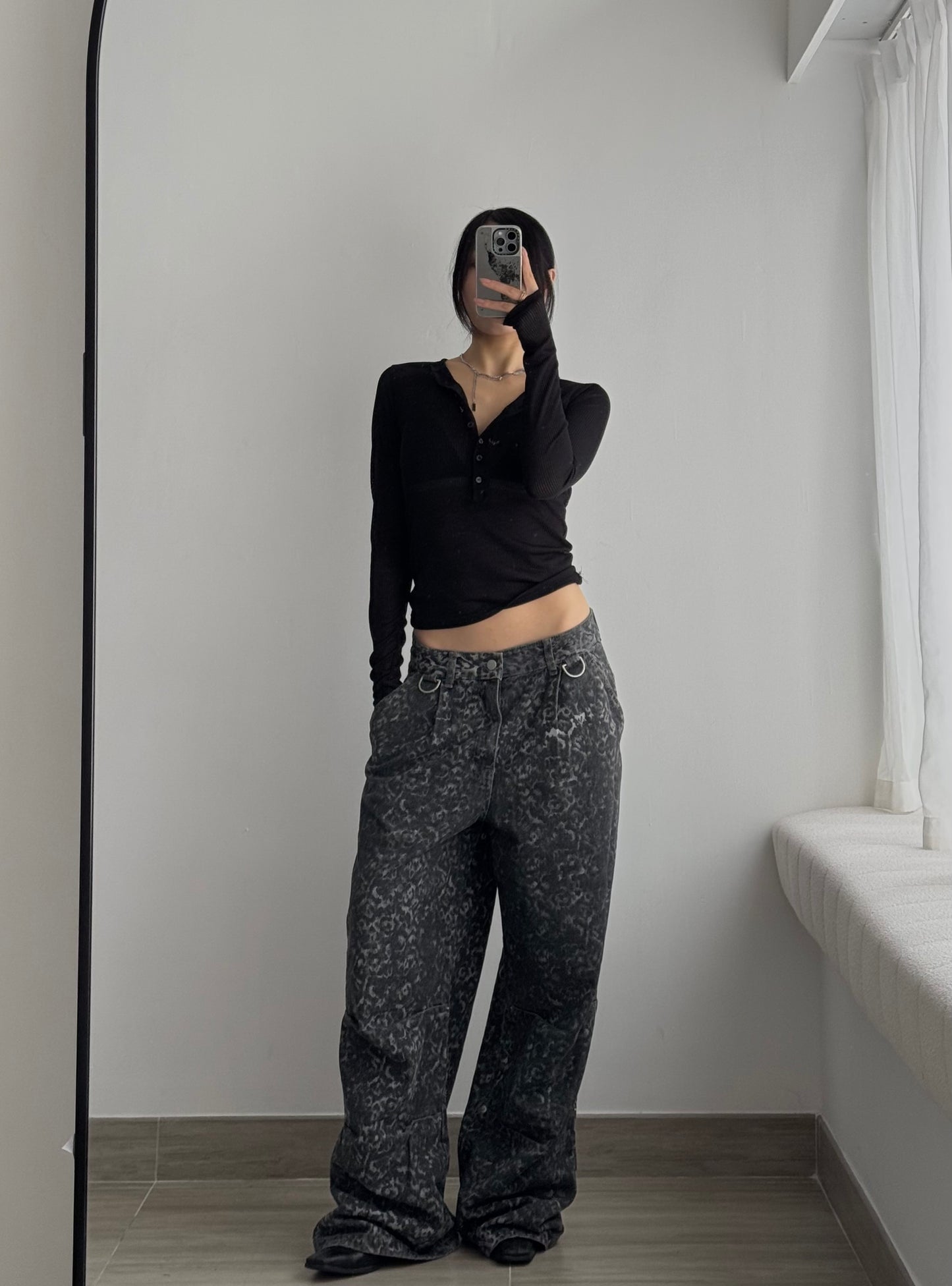 UNISEX ! Leopard Jeans