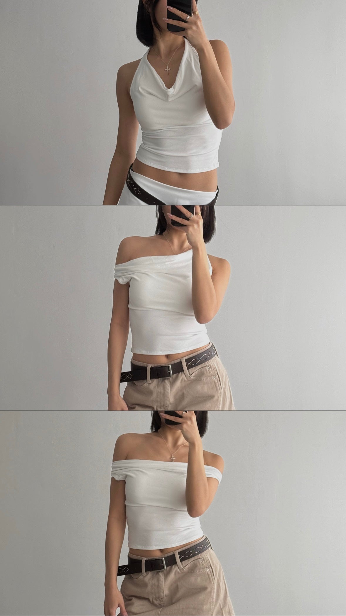 3 WAY V BRA TOP