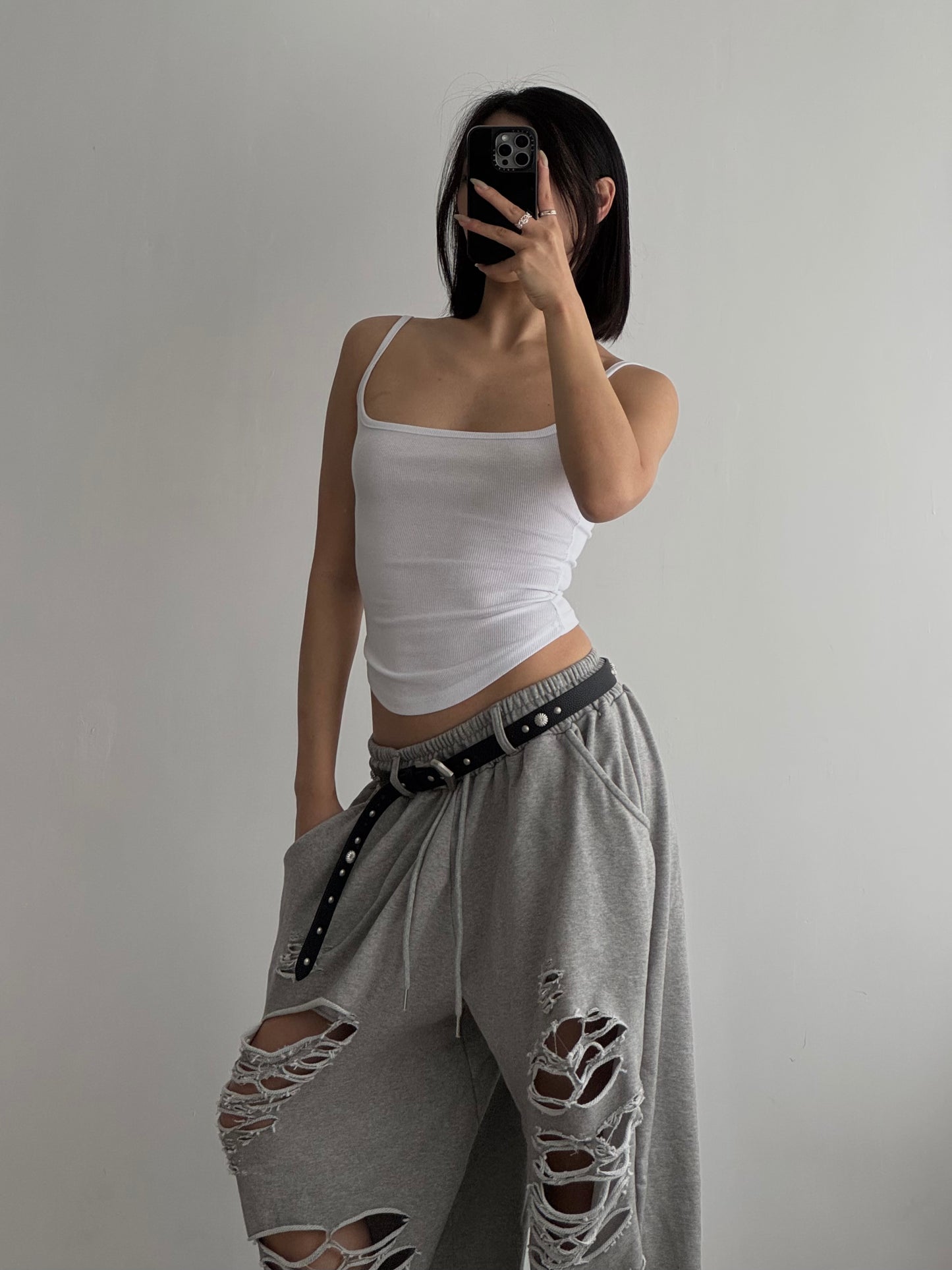 Jennie Ripped Jogger Pants
