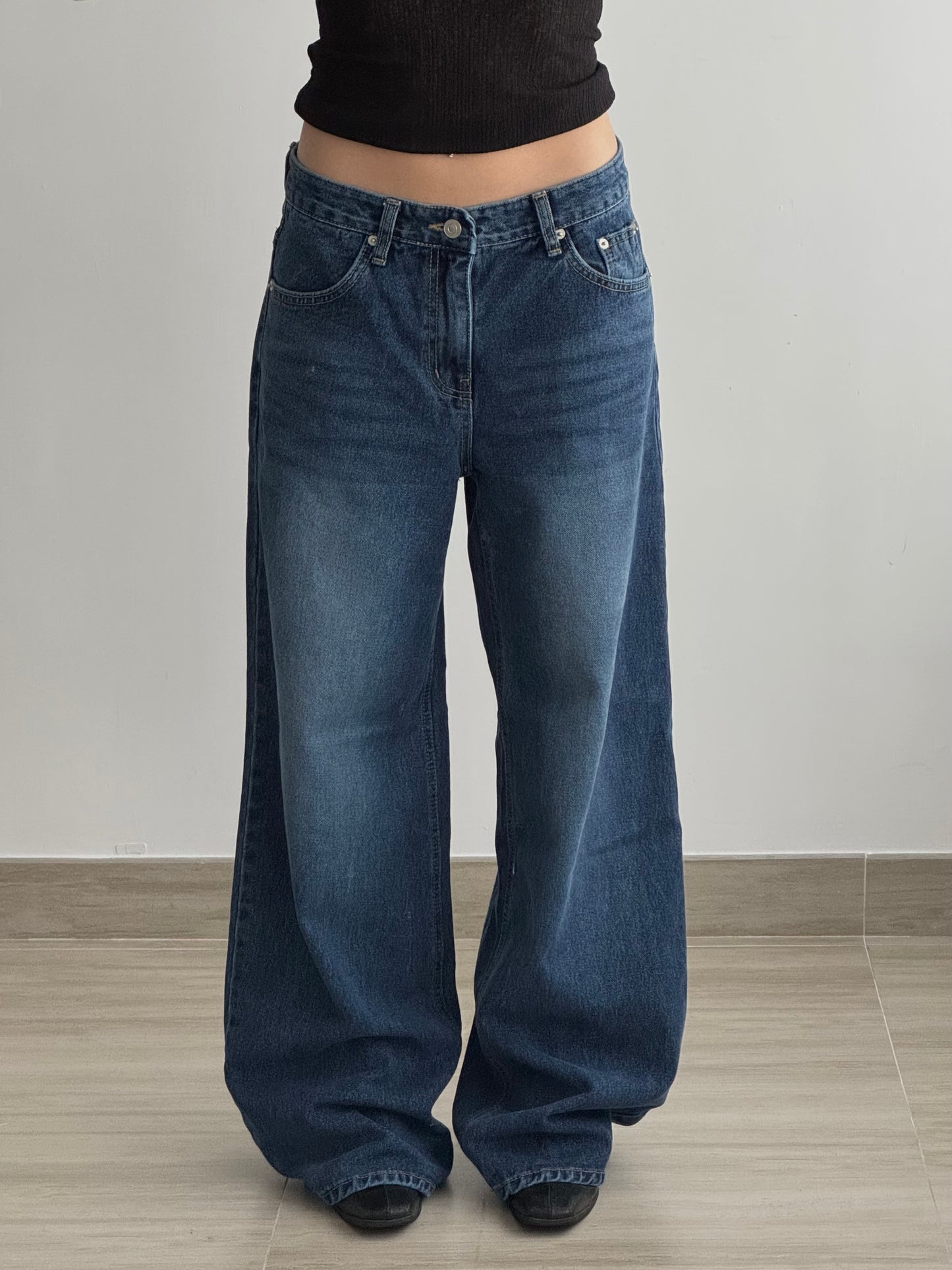 Dark Low Waist Jeans