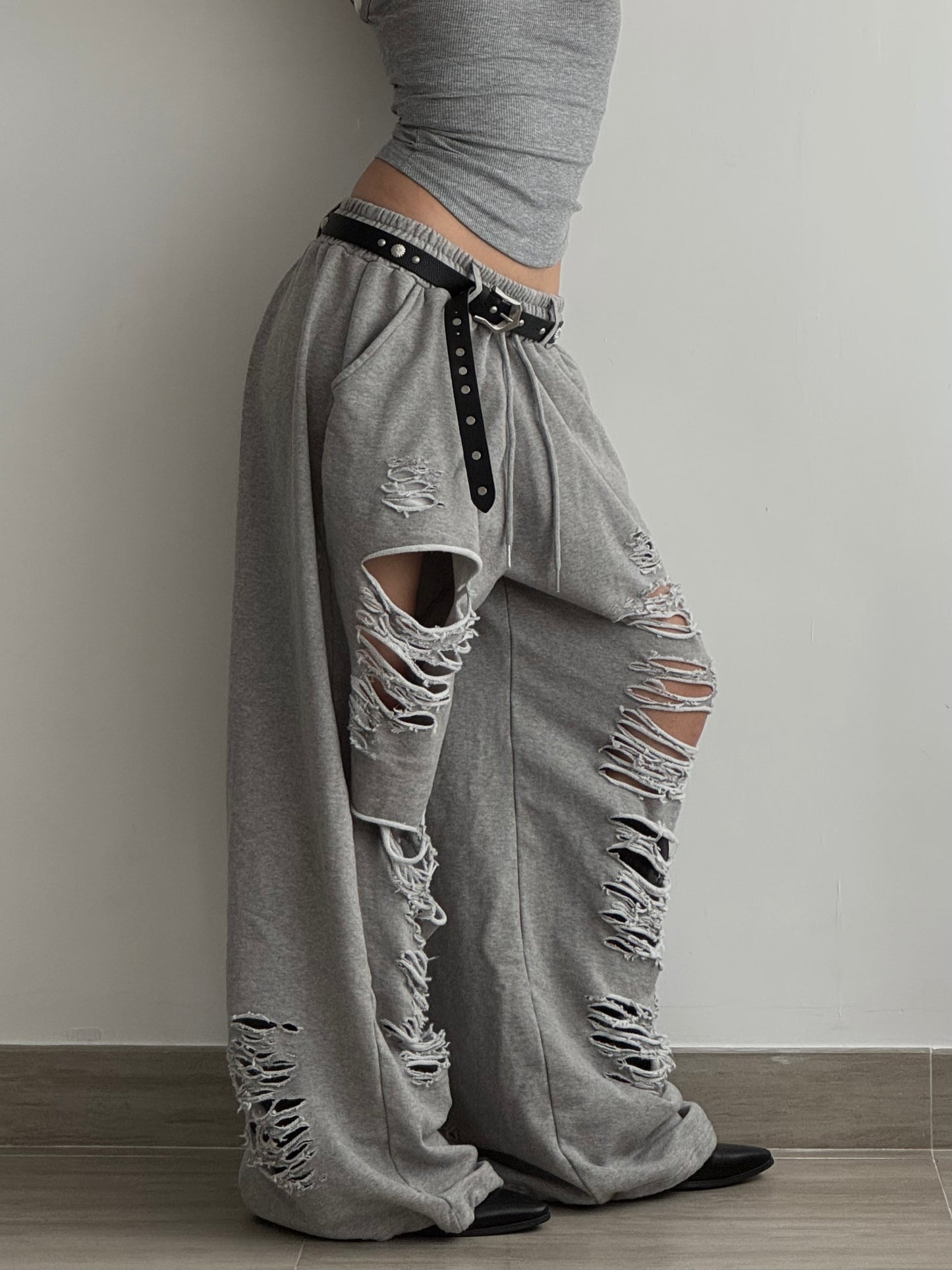 Jennie Ripped Jogger Pants