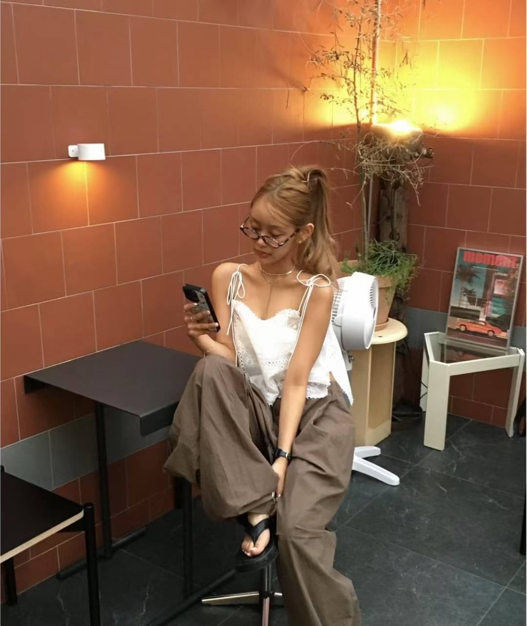 Balloon Nylon Pants
