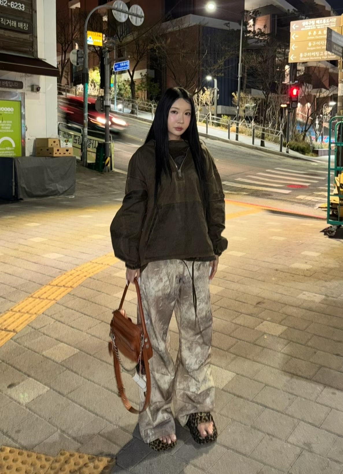 《 NEW ! 》Jennie Tree Baggy Pants