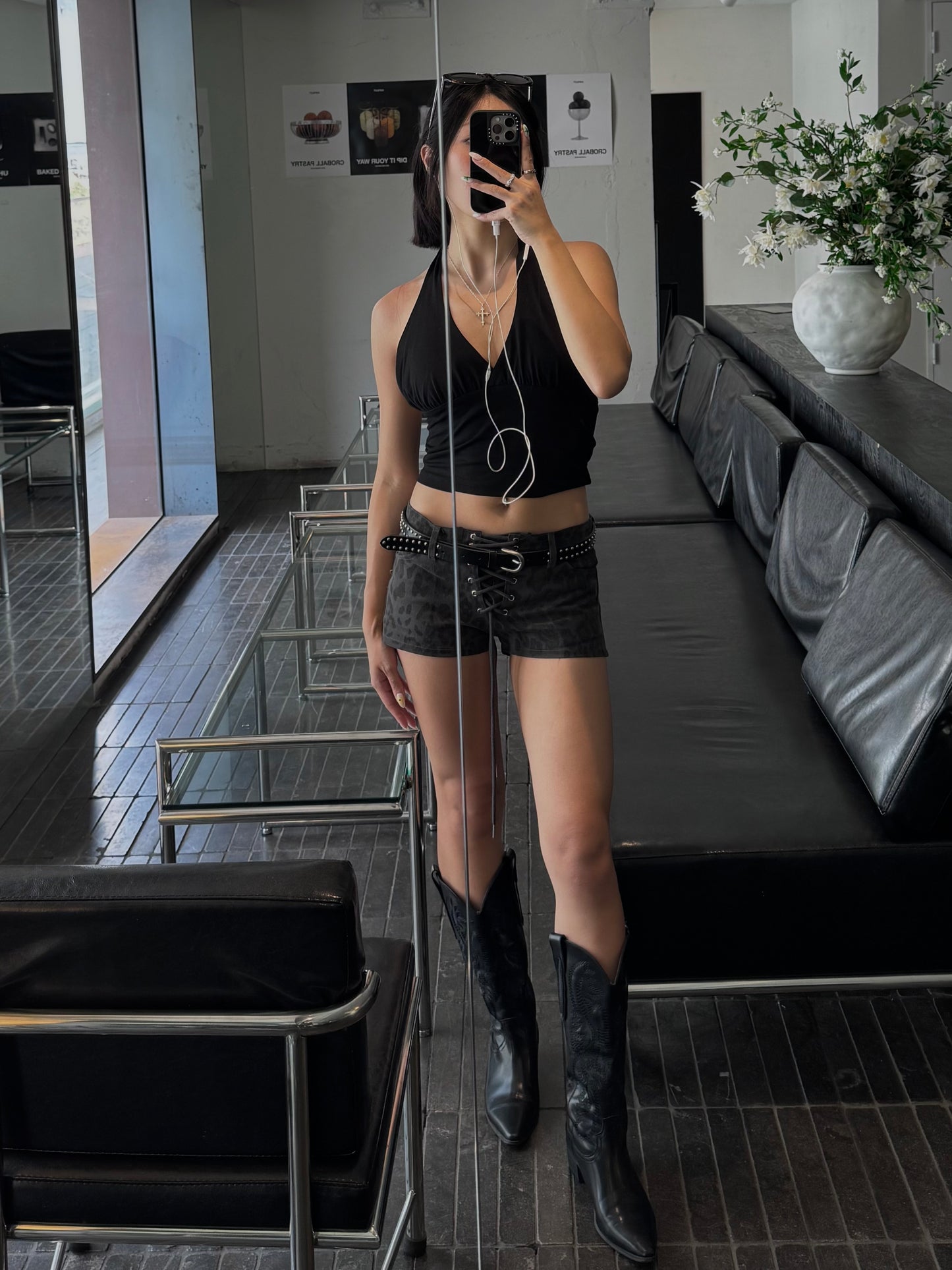 Dark Art Leather Belt