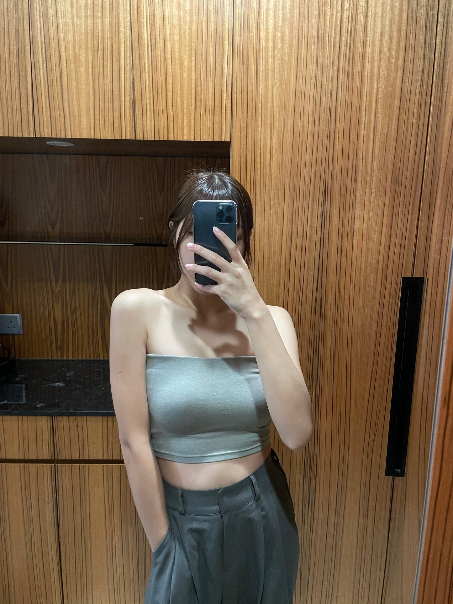 軟熟Tube Top With Pad