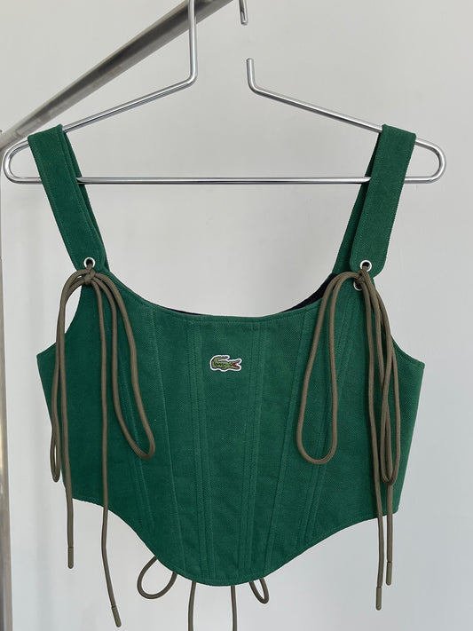 Vintage Remade Lacoste Corset