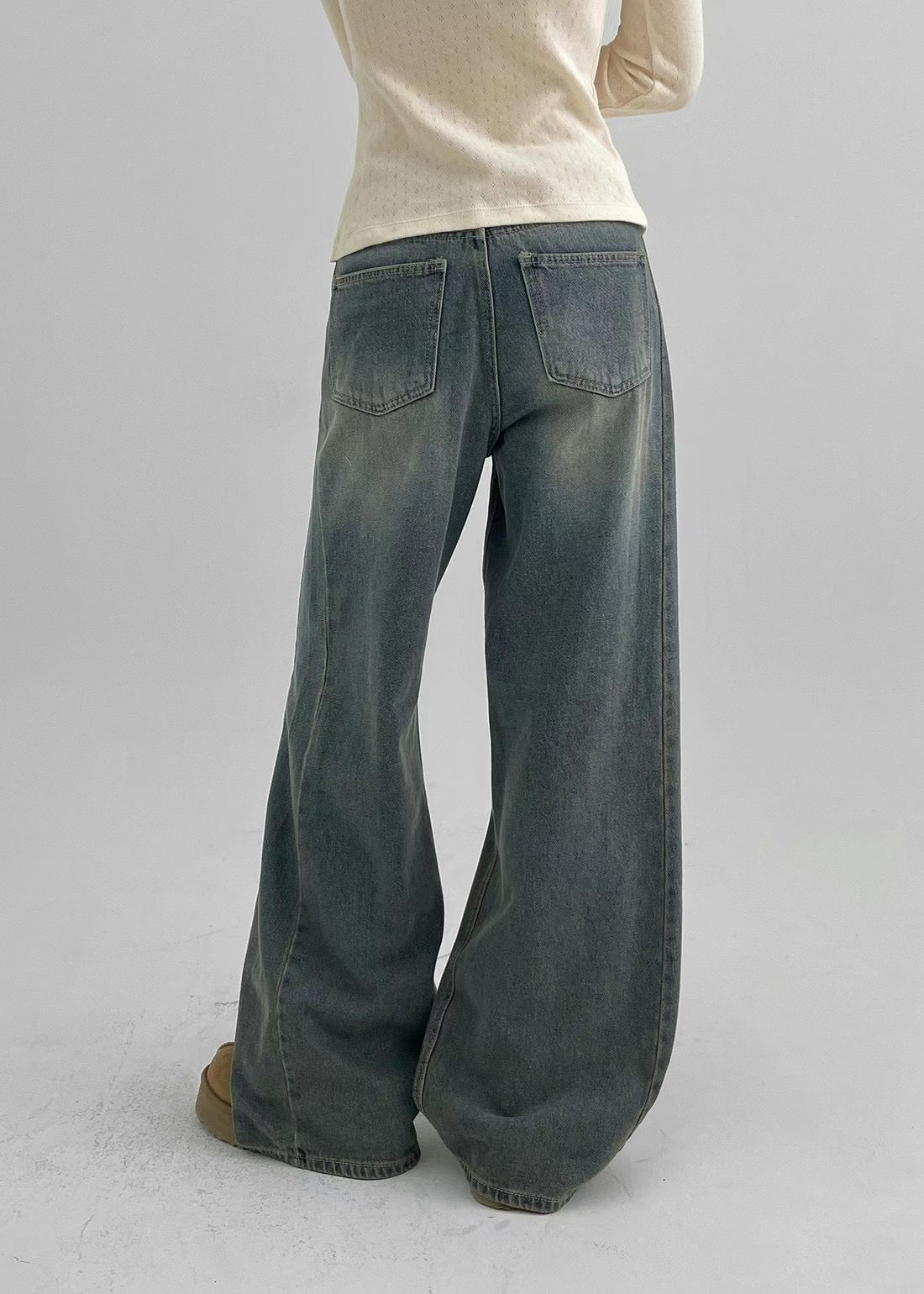 [ BEST ! ] Higher Washed Jeans