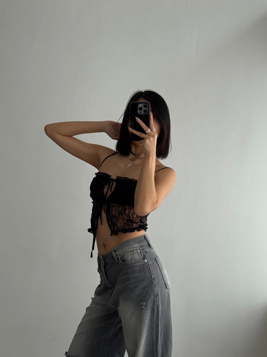 《 NEW ! 》Rose Lace Top
