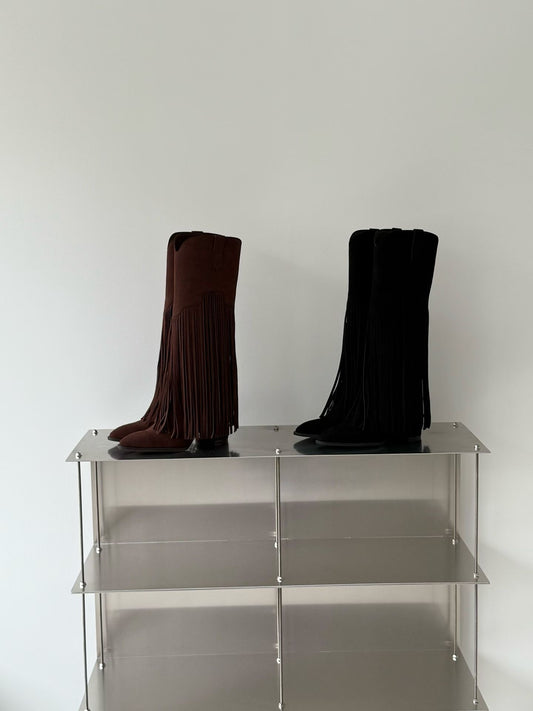 《 NEW ! 》Western Tassel Boots