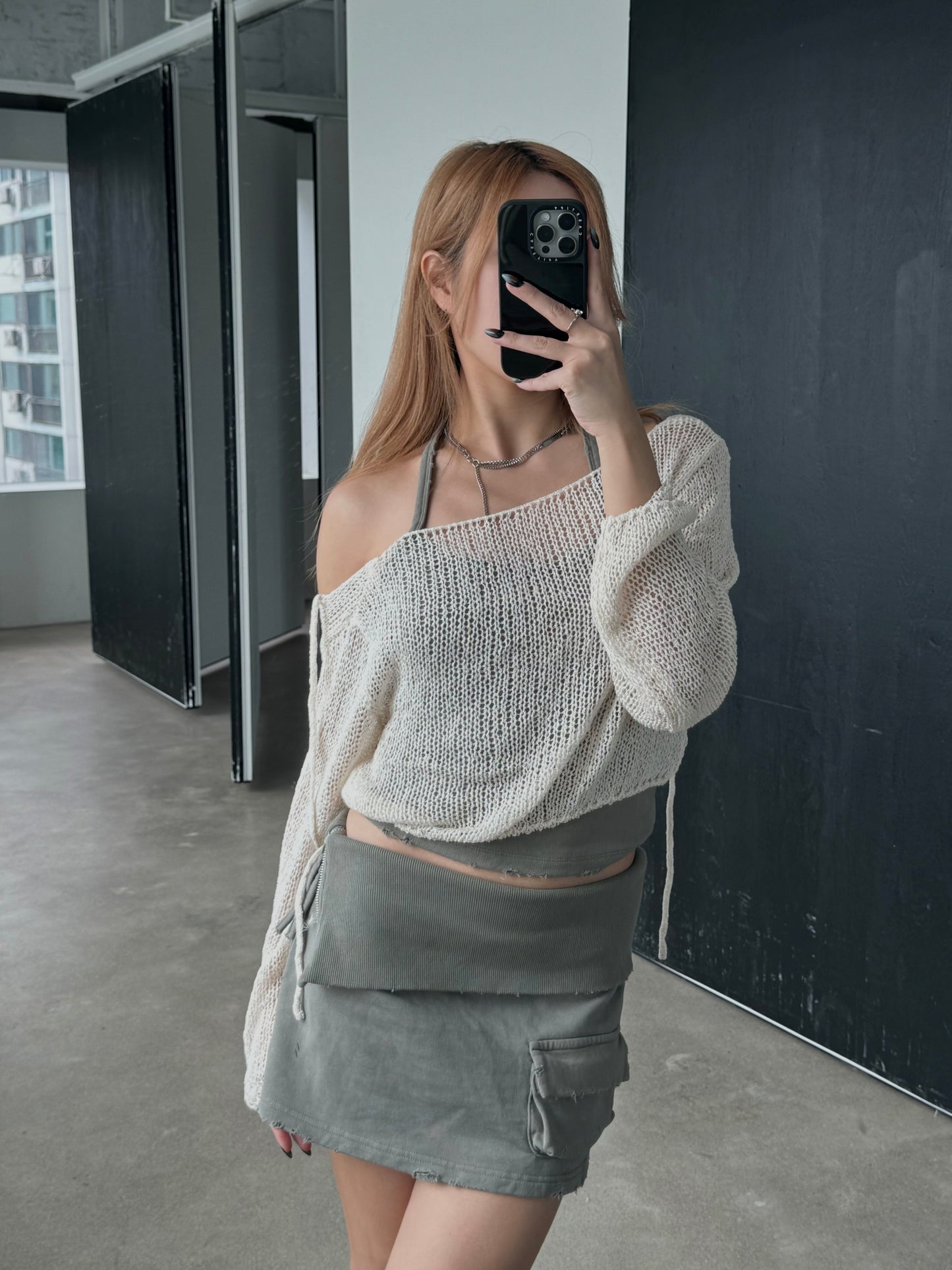 [ BEST! ] See through knit top