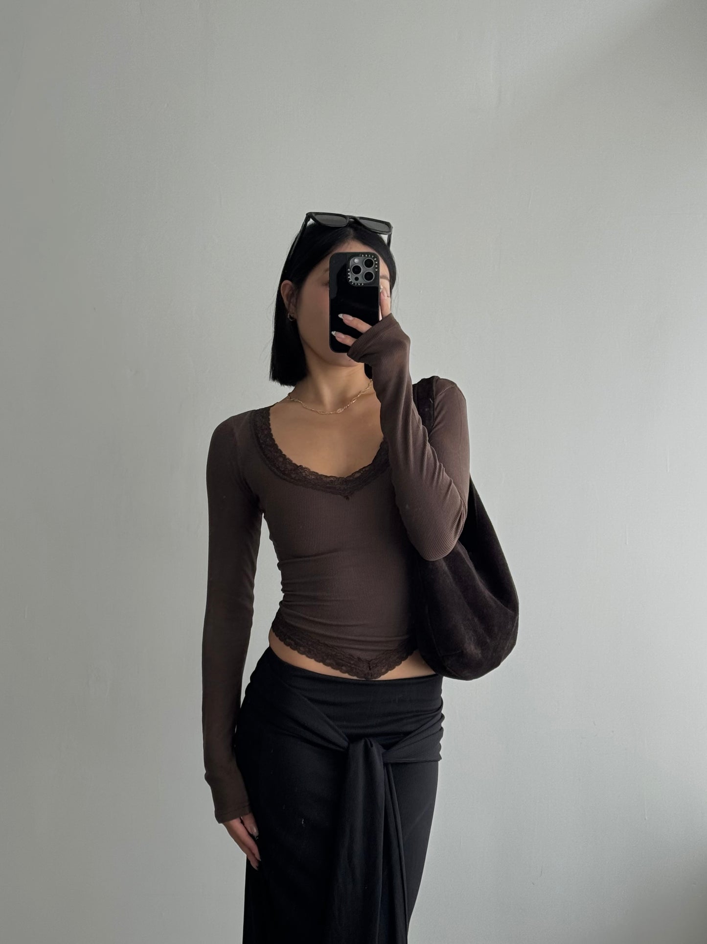 [ BEST ! ] Lace Soft Long Sleeve
