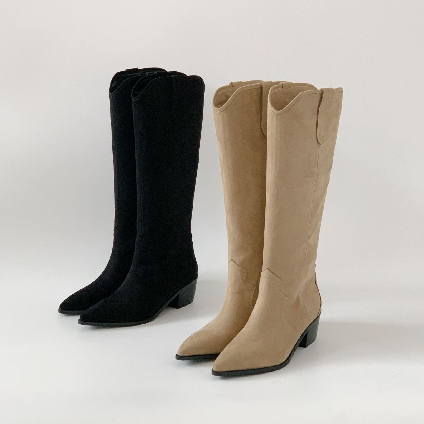 《 NEW ! 》Suede Cowboy Boots