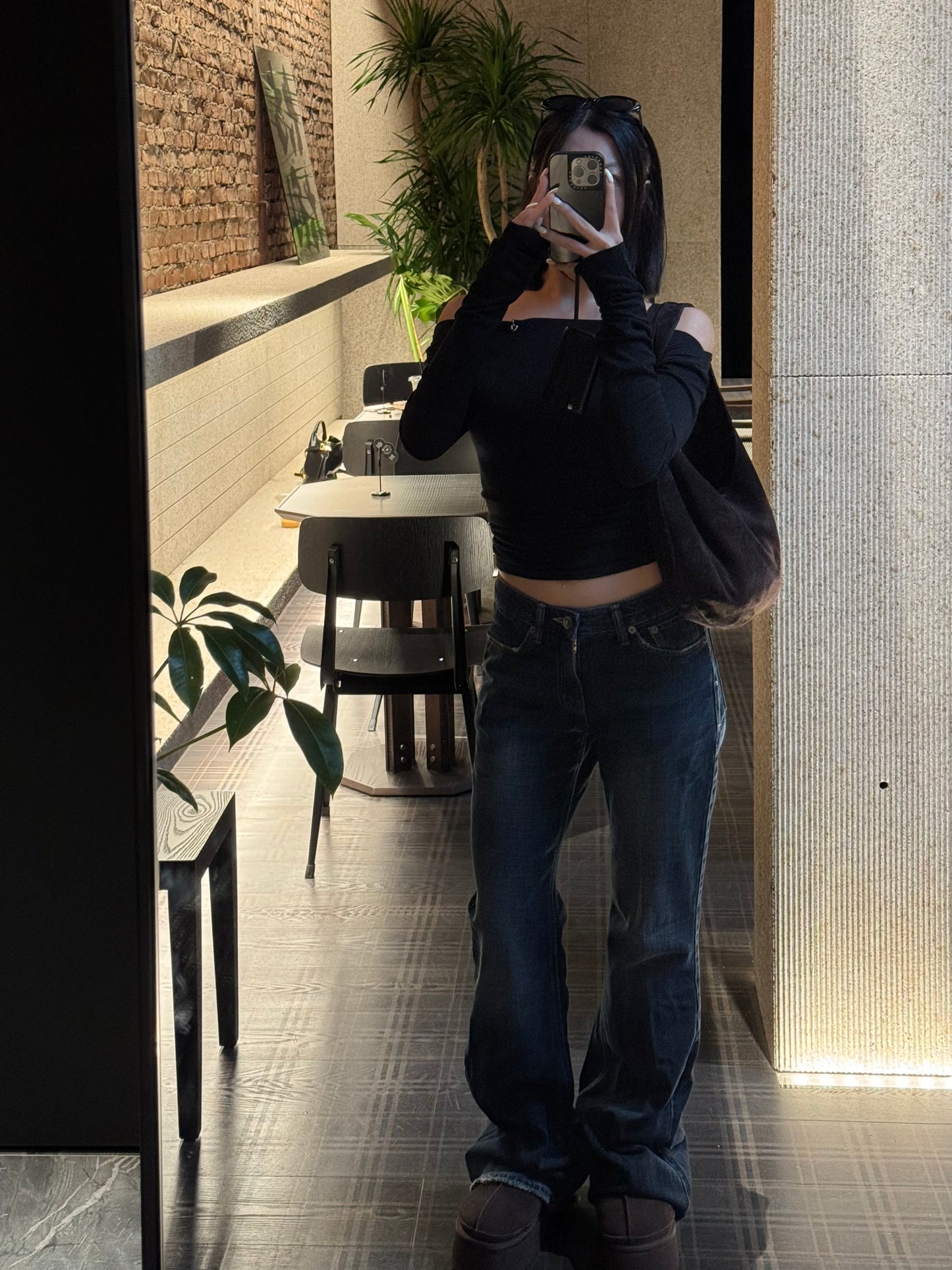 《 NEW ! 》Dark blue flare jeans