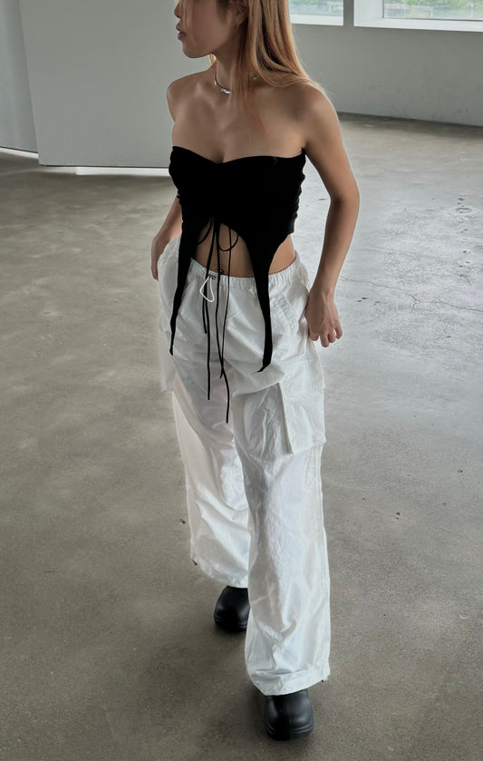 Nylon Cargo Pants