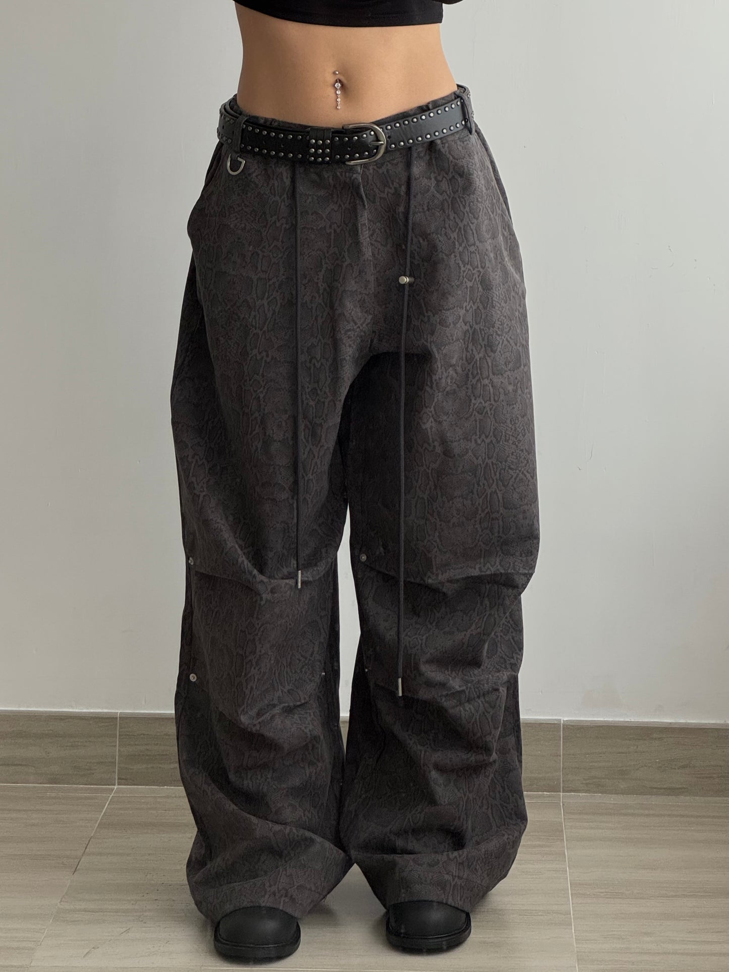 [ BEST ! ] Washed Buckle Boots