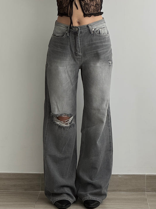《 NEW ! 》Soft Ripped Jeans