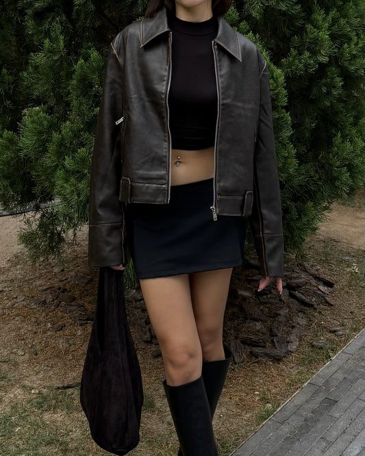 Vintage Leather Jacket