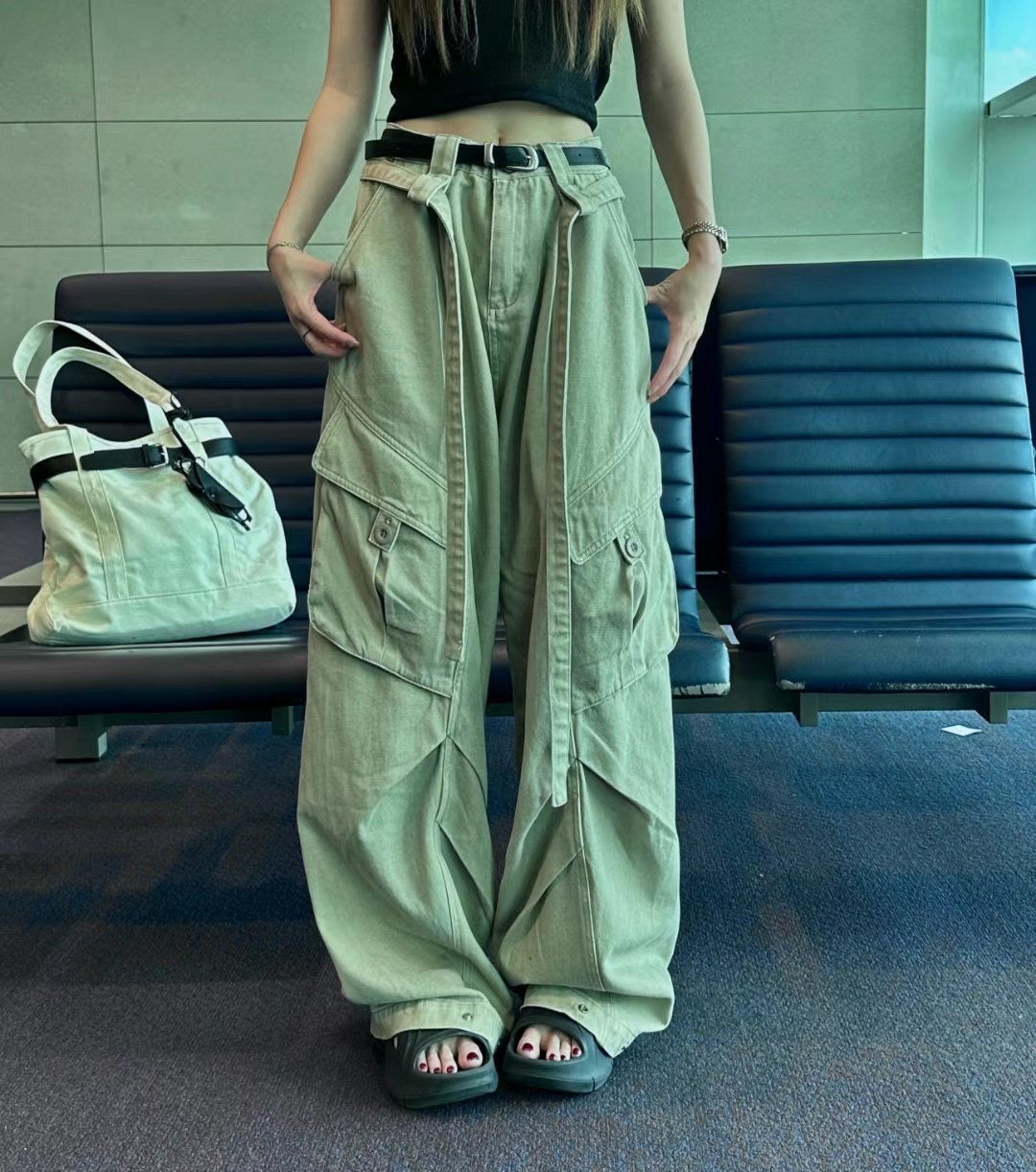 [ BEST ! ] UNISEX! Baggy Cargo Pants
