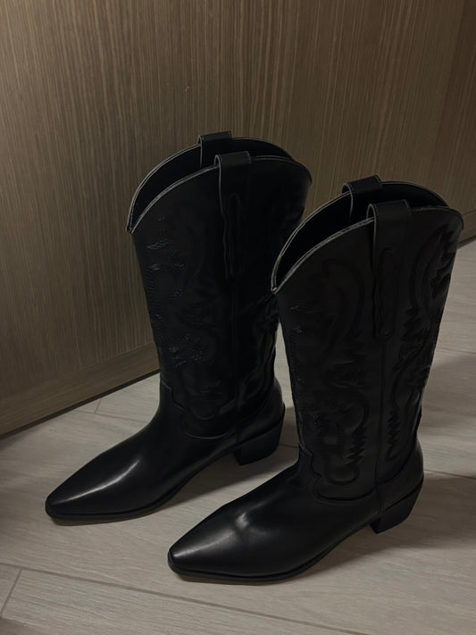 Cowboy Knee Boots
