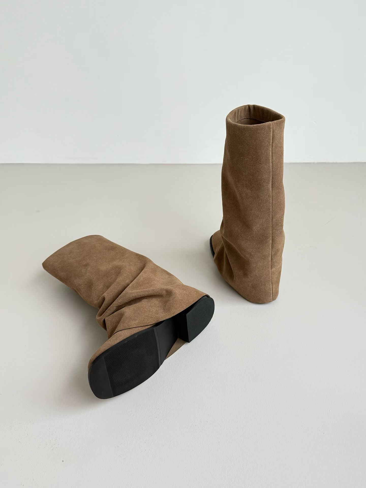 《 NEW ! 》Round Toe Boots