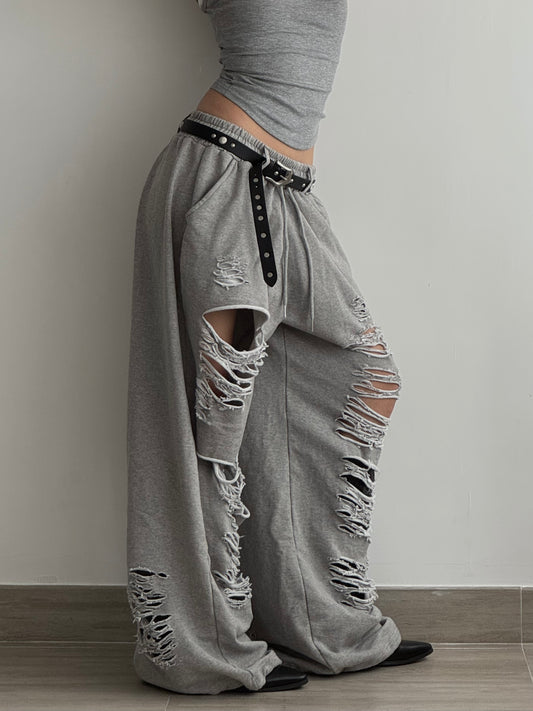 《 NEW ! 》Jennie Ripped Jogger Pants
