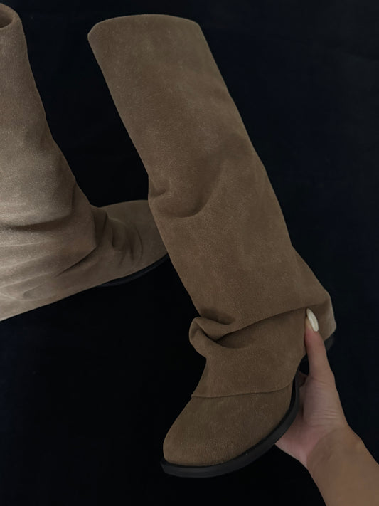 《 NEW ! 》Round Toe Boots