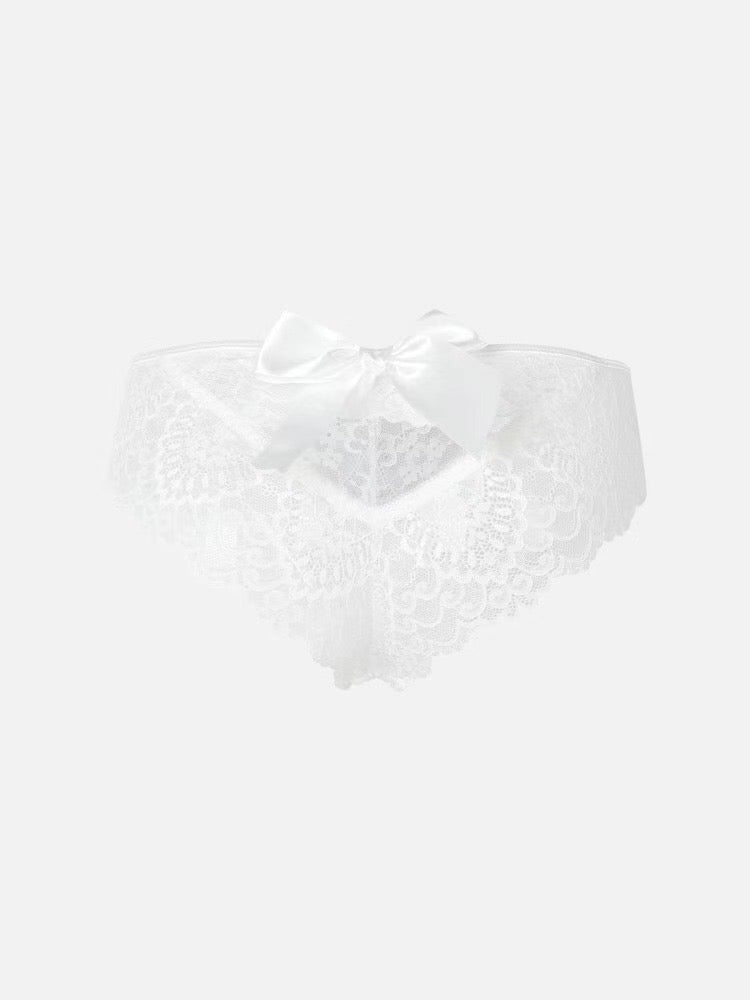 Lace Ribbon Underwear