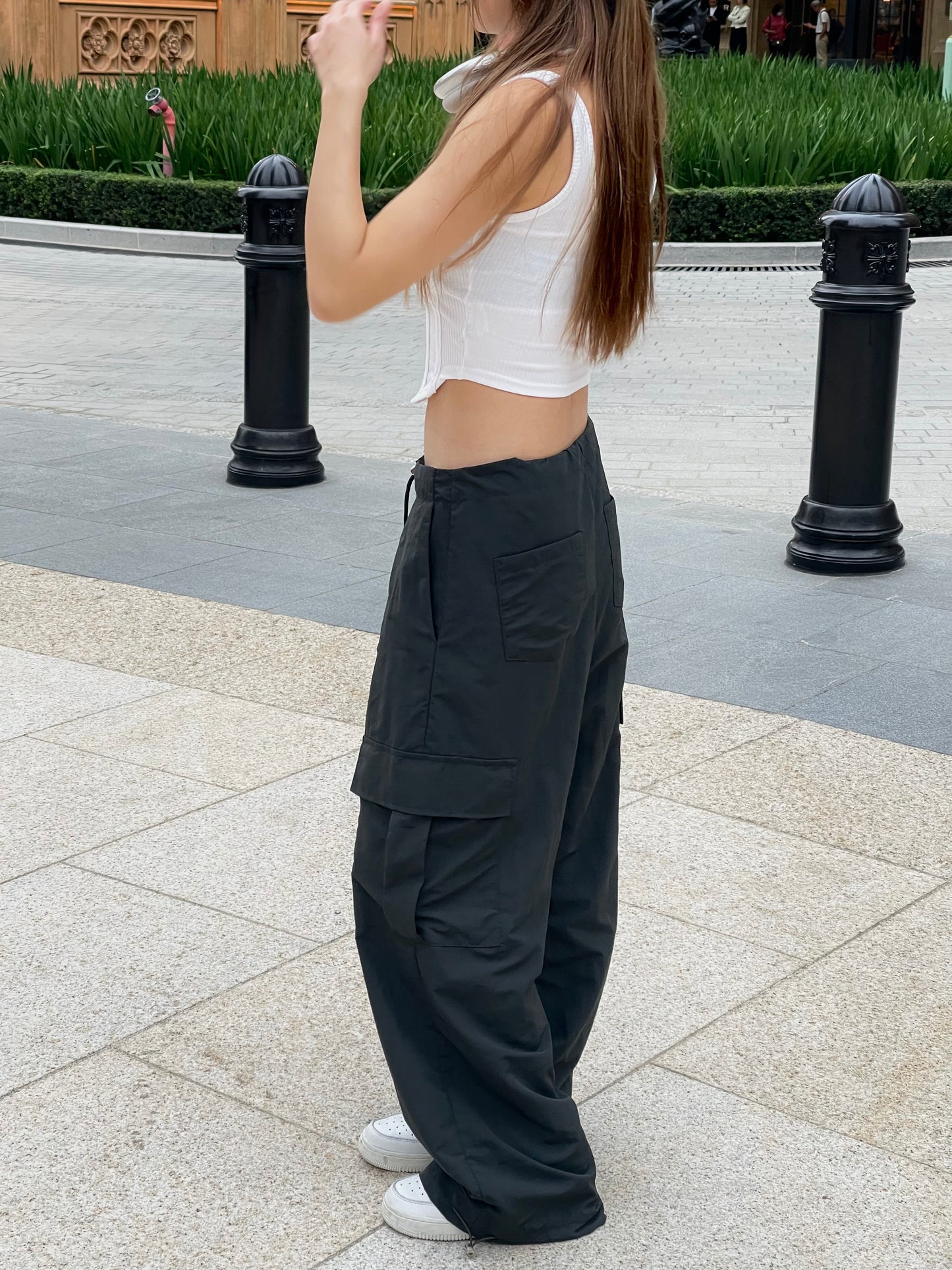 Highlight Nylon Cargo Pants