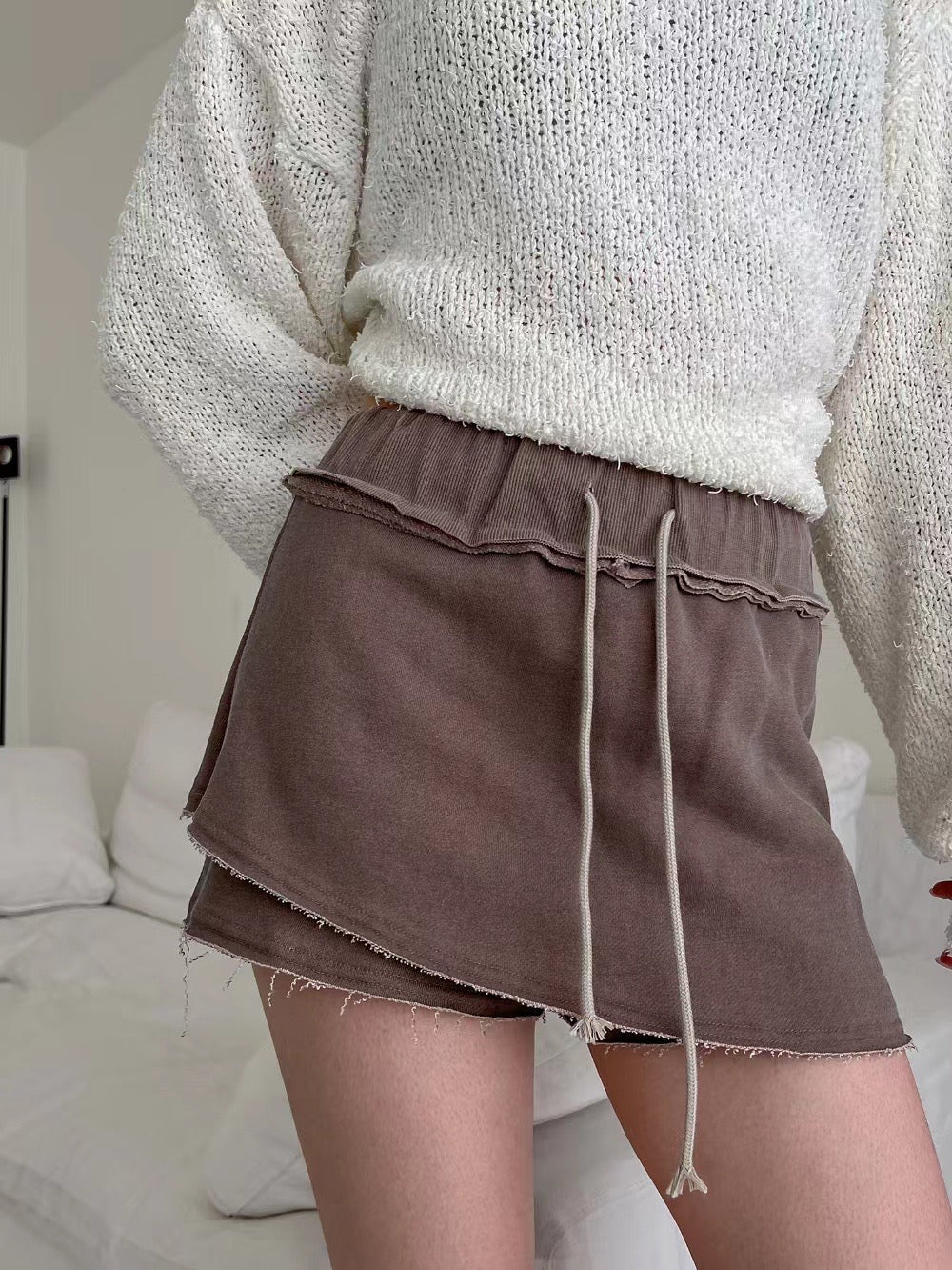 Someday Irregular Skirt