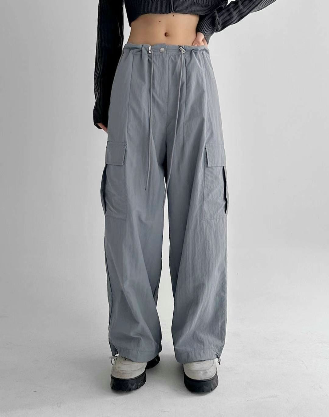 Highlight Nylon Cargo Pants